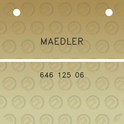 maedler-646-125-06