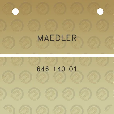 maedler-646-140-01