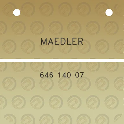 maedler-646-140-07