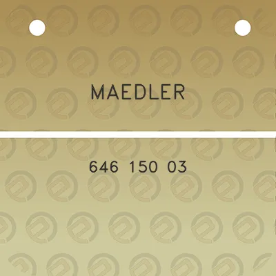 maedler-646-150-03