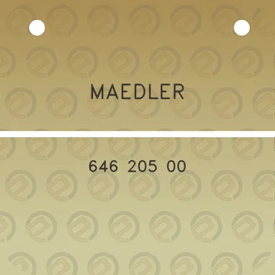 maedler-646-205-00