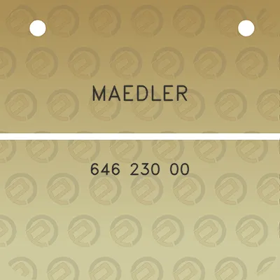 maedler-646-230-00