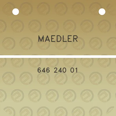 maedler-646-240-01