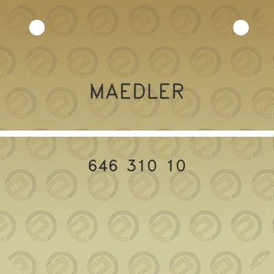 maedler-646-310-10