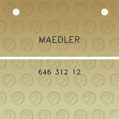 maedler-646-312-12