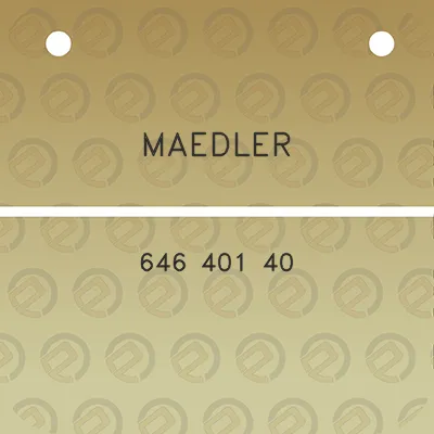 maedler-646-401-40