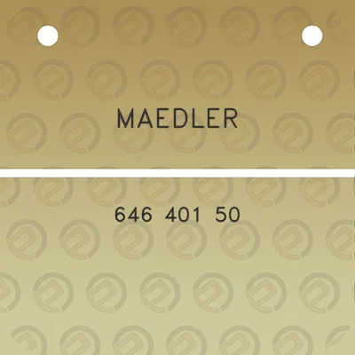 maedler-646-401-50