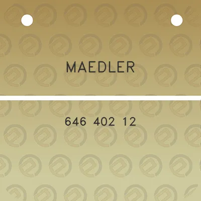 maedler-646-402-12