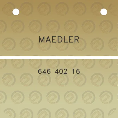 maedler-646-402-16