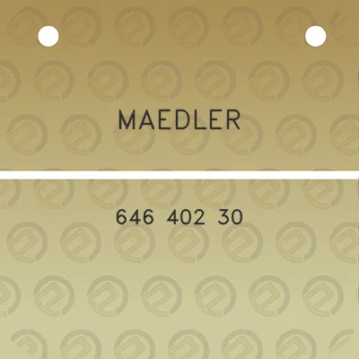 maedler-646-402-30