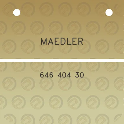 maedler-646-404-30