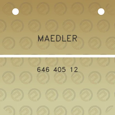 maedler-646-405-12