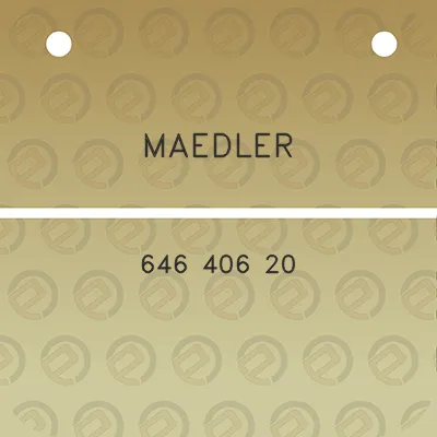 maedler-646-406-20