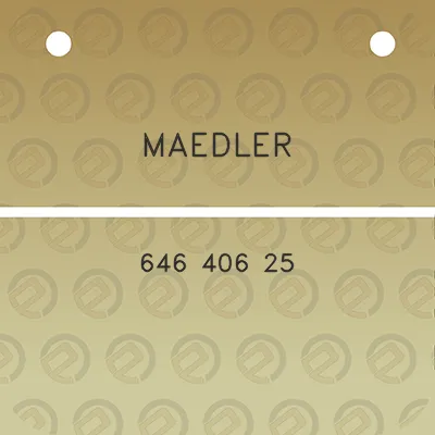 maedler-646-406-25