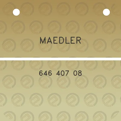 maedler-646-407-08