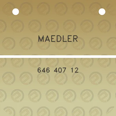 maedler-646-407-12