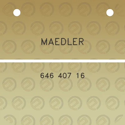 maedler-646-407-16