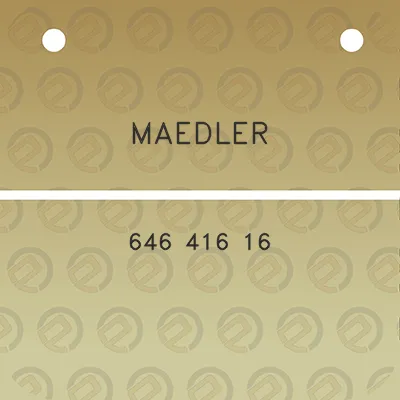 maedler-646-416-16