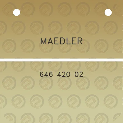 maedler-646-420-02