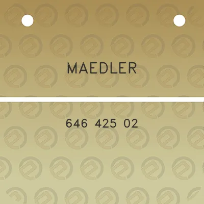 maedler-646-425-02