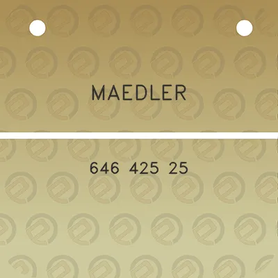 maedler-646-425-25