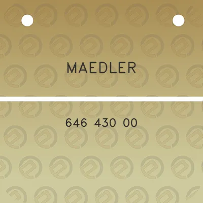 maedler-646-430-00