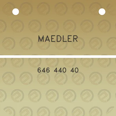 maedler-646-440-40