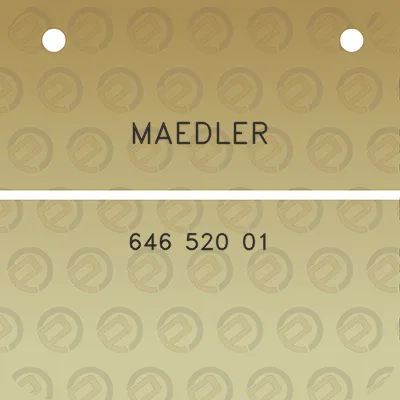 maedler-646-520-01