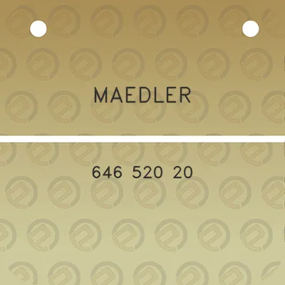 maedler-646-520-20