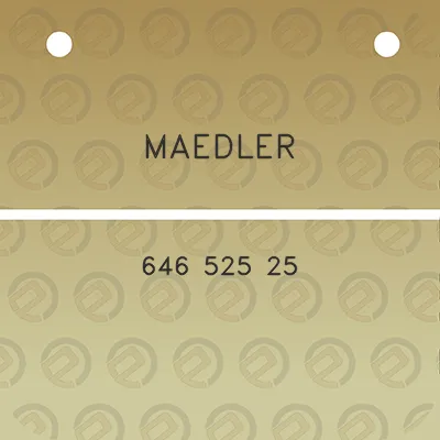 maedler-646-525-25