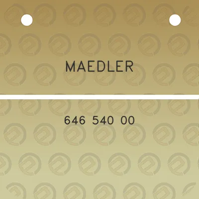 maedler-646-540-00