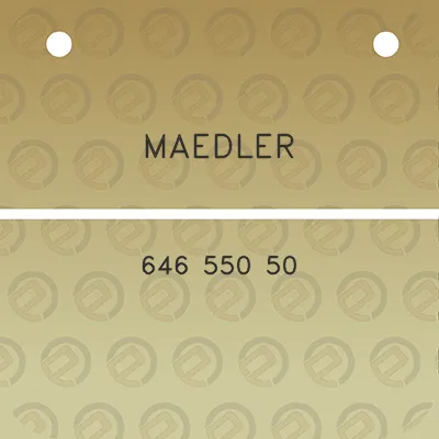 maedler-646-550-50