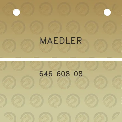 maedler-646-608-08