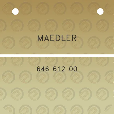 maedler-646-612-00