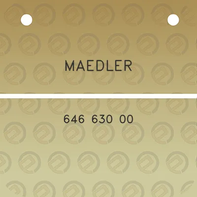 maedler-646-630-00