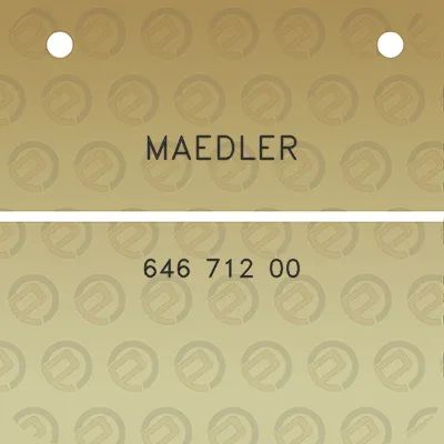 maedler-646-712-00