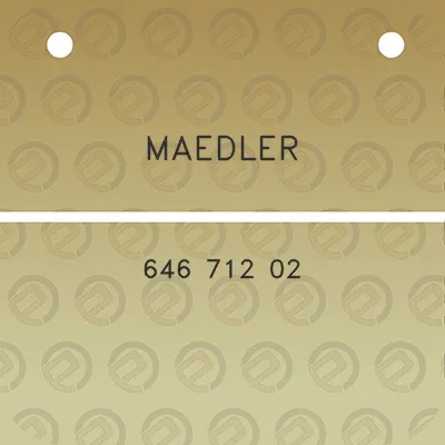 maedler-646-712-02