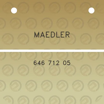 maedler-646-712-05