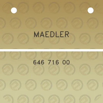 maedler-646-716-00