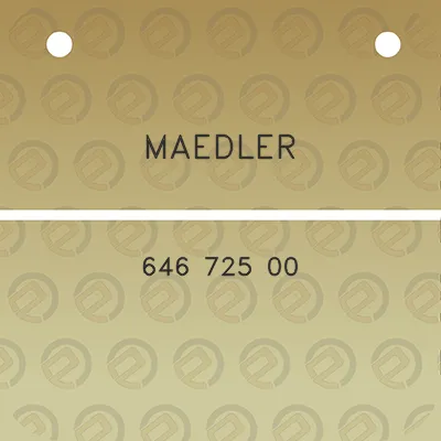 maedler-646-725-00