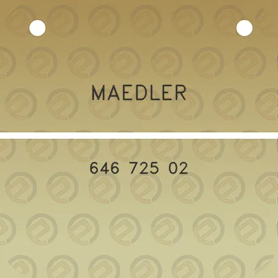 maedler-646-725-02