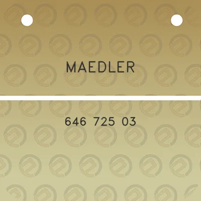 maedler-646-725-03