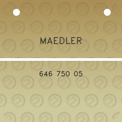 maedler-646-750-05