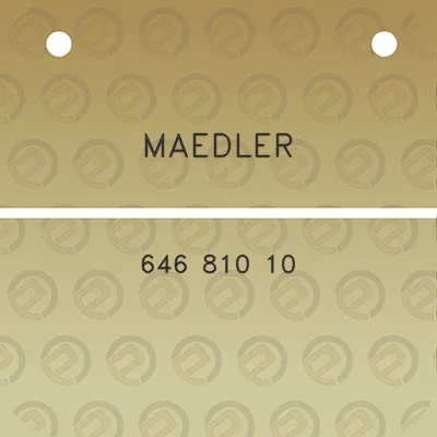 maedler-646-810-10