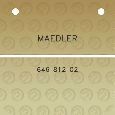 maedler-646-812-02