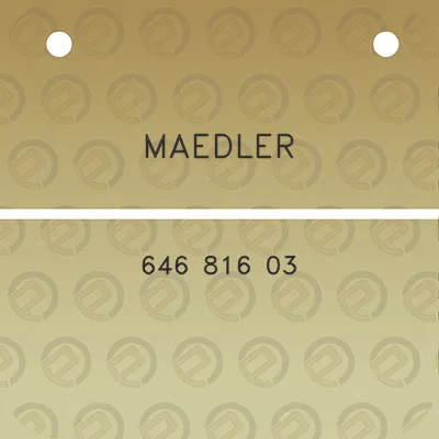 maedler-646-816-03