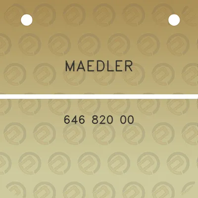 maedler-646-820-00