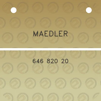 maedler-646-820-20