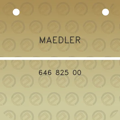 maedler-646-825-00