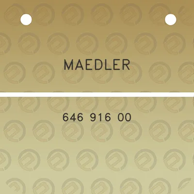 maedler-646-916-00